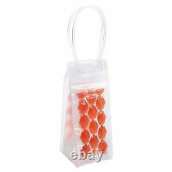 Insulated Wine Champagne Bottle Cooler Bag Gel Ice Carrier Holder With Handles