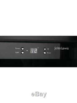 John Lewis JLWF303 300 mm Wine Cooler In S/steel 19 Bottle Rrp £429. HW173449