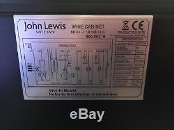 John Lewis JLWF608 Freestanding 38 Bottle Wine Cooler