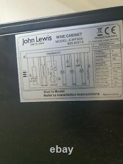 John Lewis JLWF608 Wine Cabinet Cooler 38 Bottle Fridge RRP £699