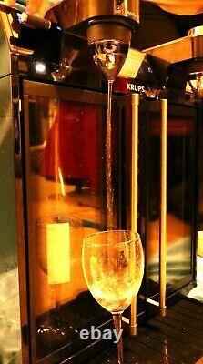 KRUPS 2 BOTTLE WINE AERATOR COOLER and DISPENSER FOR RED AND WHITE WINE TESTED