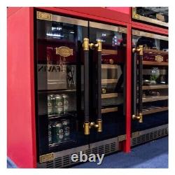 Kaiser Art Deco Beer Fridge & Wine Cooler 20 Wine Bottles & 63 Cans Capacity