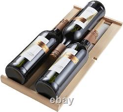 Kalamera 30Cm Wine Fridge19 Bottle 70L Freestanding Undercounter Cooler Cabinet
