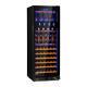 Klarstein First Class 84 Wine Cooler 4 Dispensers 84 Bottles 5-22 ° C Black