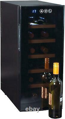 Koolatron WC12-35D 12 Bottle Thermoelectric Compact Mini Fridge Wine Cooler