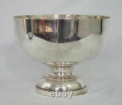 LARGE SILVER PLATED CHAMPAGNE WINE COOLER MULTI BOTTLE ICE BUCKET c