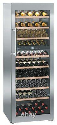 Liebherr WTes5972 Freestanding Wine Cooler 211 Bottles Stainless Steel A