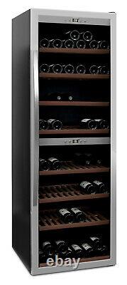 MQuvee freestanding wine cooler cabinet 180 bottle capacity 61 x 183 x 69 cm