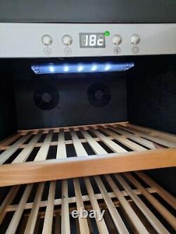 MQuvee freestanding wine cooler cabinet 180 bottle capacity 61 x 183 x 69 cm