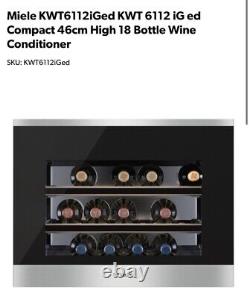 Miele KWT6112iGed KWT 6112 iG ed Compact 46cm High 18 Bottle Wine Cooler