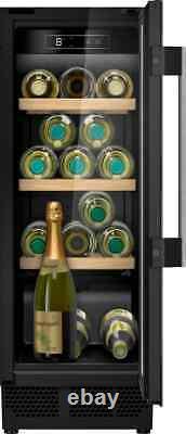 Neff 21 Bottle Capacity Single Zone Built in Wine Cooler Black KU9202HF0G