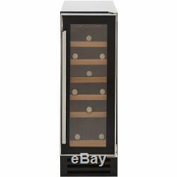 New Baumatic BWC305SS 19 Bottle Wine Cooler Black B Rated COLLECT