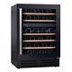 New Candy CCVB60DUK Built-In 60cm Wide Wine Cooler 46 Bottle Dual Zone COLLECT