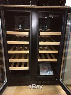New Cda 60cm Fwc624ss Wine Cooler 40 Bottles Dual Temperature Stainless Steel 02