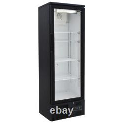 New Tall Single Door Back Bar Beer Wine Cooler Bottle Fridge Em300 Free Delivery