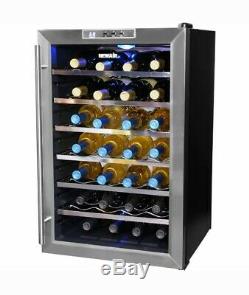 Newair Thermo 28 Bottle Wine Cooler Digital Control & Freestanding #AW-281E