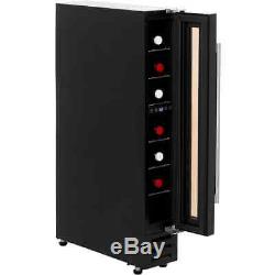 Newworld 150BLKWC Unbranded Built In Wine Cooler Fits 7 Bottles Black New from