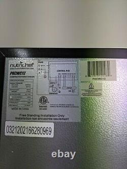 NutriChef PKCWC12- Home Wine Cooler Fridge, Digital Touchscreen Control READ