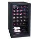 Polar Wine Cooler 28 Bottles Drinks Chiller Refrigerator Commercial Bar Black