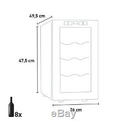 Professional wine cooler fridge 8 bottles for personal and companies use Bacchus