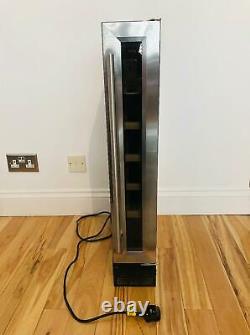 REDUCED! Amica AWC150SS 15cm Stainless Steel 6 Bottle Freestanding Wine Cooler