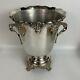 Reed Barton King Francis Wine Bottle Cooler Silver Plate 1685