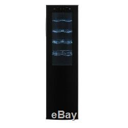 Refurbished Cookology TWC18BK Dual Zone 18 Bottle Thermoelectric Wine Cooler