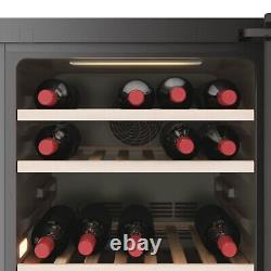 Refurbished Haier 77 Bottle Dual Zone Freestanding Wine Cooler Bla A2/HWS77GDAU1