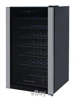 Russell Hobbs 34 Bottle Glass Door Wine Cooler Capacity, RH34WC1 Grade C