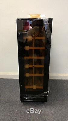 Russell Hobbs RHBI18WC1 Built-in 18 Bottle Wine Cooler, Black Glass (VG)