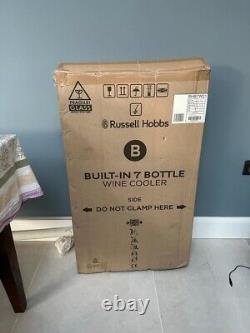 Russell Hobbs RHBI7WC1 6 Shelf 7 Bottle Wine Cooler