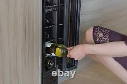 Russell Hobbs RHBI7WC1 7 Bottle Digital Display Wine/Drinks Cooler, Black