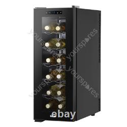 Sealey Baridi 12 Bottle Wine Cooler with Digital Touch Screen Controls & LED