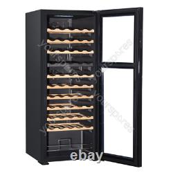 Sealey Baridi 55 Bottle Dual Zone Wine Cooler, Fridge with Digital Touch Screen