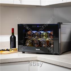 Sealey Baridi 8 Bottle Wine Cooler, Thermoelectric, 5-18°C, Touch Control