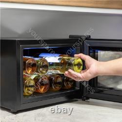 Sealey Baridi 8 Bottle Wine Cooler, Thermoelectric, 5-18°C, Touch Control