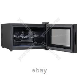 Sealey Baridi 8 Bottle Wine Cooler, Thermoelectric, 5-18°C, Touch Control