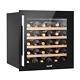 Sealey DH206 Baridi 60cm Built-In 36 Bottle Wine Cooler with Beech Wood Shelves