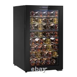 Sealey DH236 Baridi 52 Bottle Dual Zone Wine Cooler, Fridge, Touch Screen Contro