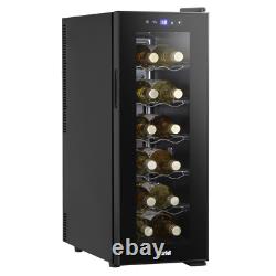 Sealey DH73 Baridi 12 Bottle Wine Cooler with Digital Touchscreen Controls & LED