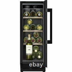 Siemens KU20WVHF0G IQ-500 Built In F Wine Cooler Fits 21 Bottles Black New
