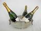 Silver Plated Champagne Wine Cooler Multi Bottle Ice Bucket Elkington Art Deco