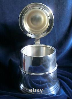 Silverplate Wine Cooler Ice Bucket Tankard Stein German Bremer Silberwarenfabrik