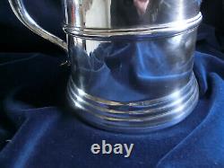 Silverplate Wine Cooler Ice Bucket Tankard Stein German Bremer Silberwarenfabrik