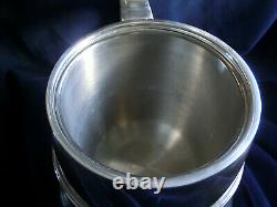 Silverplate Wine Cooler Ice Bucket Tankard Stein German Bremer Silberwarenfabrik