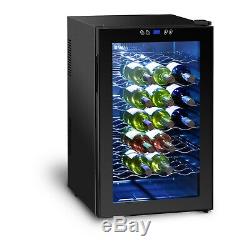 Small Wine Fridge Mini Drinks Refrigerator Cooler Chiller Hotel 80L 28 Bottles