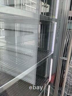 Stainless steel double door bottle Wine cooler WEALD TESTED