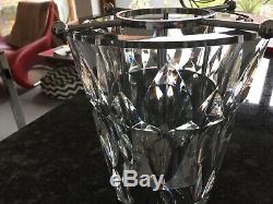 Superb BACCARAT Crystal Glass Wine Cooler/Ice Bucket with Bottle Holder
