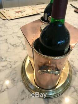 Twin Bottle Copper Wine Cooler