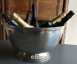 VERY LARGE multi bottle VINTAGE SILVER PLATED Champagne, wine cooler, ice bucket